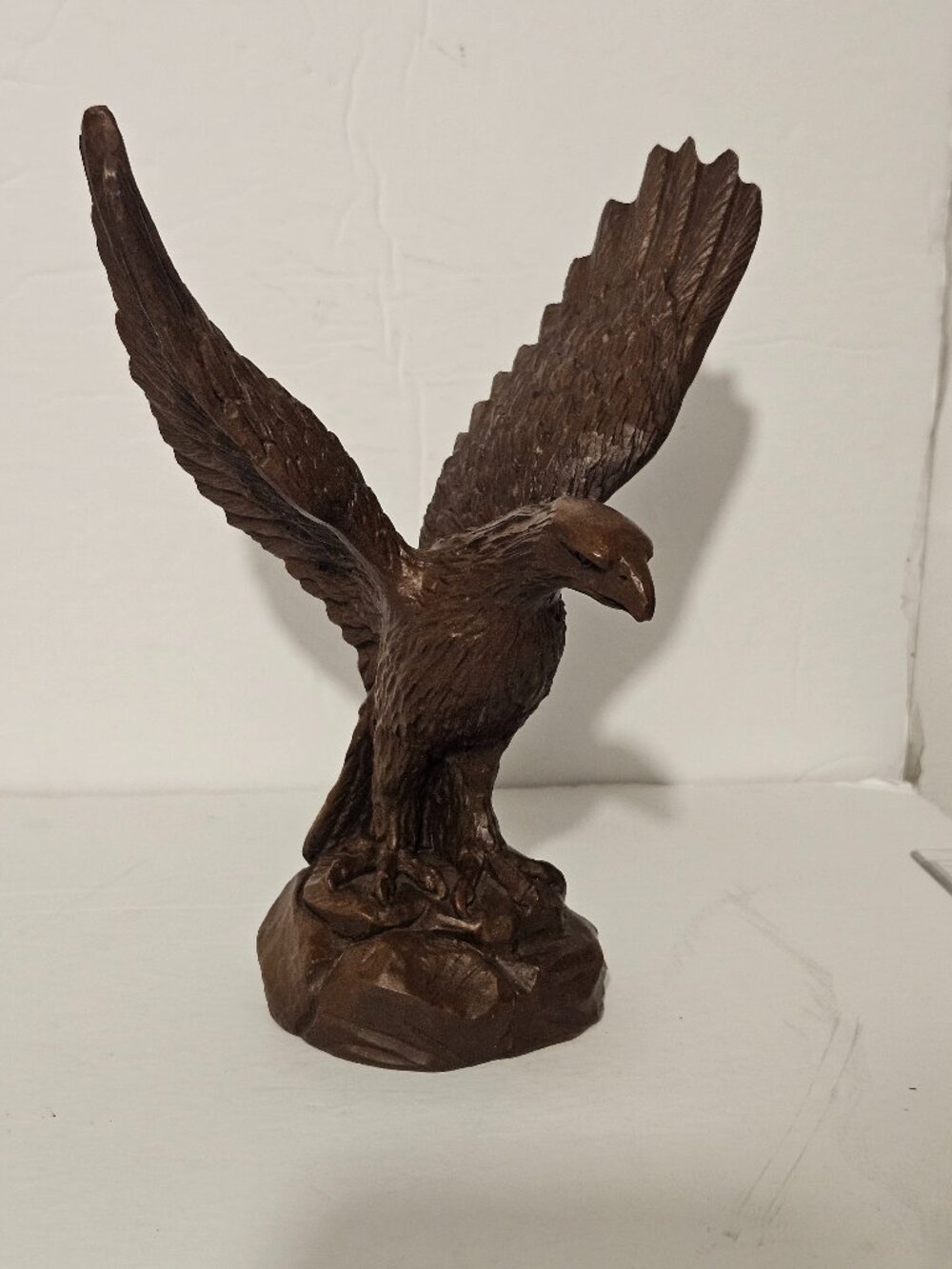 Red Mill MFG. Eagle Statue Handcrafted USA 8 in Tall 1987